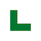 5S Supplies 5S Corner Markers, 2 in W., 6 in L., 0.003 in Thickness, 25 PK VSC-SQUARE-GREEN - alternate 1